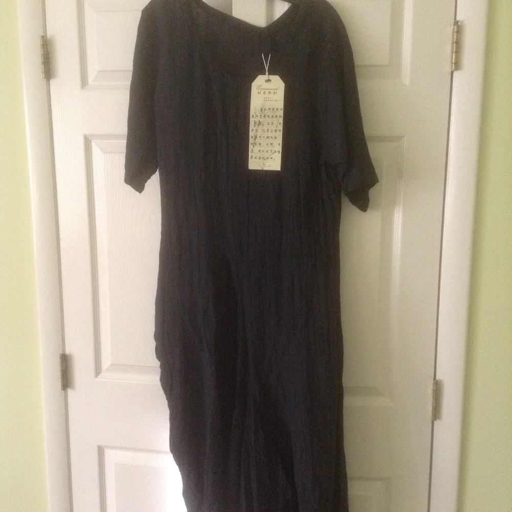 Buykud Cotton Asymmetrical Dress